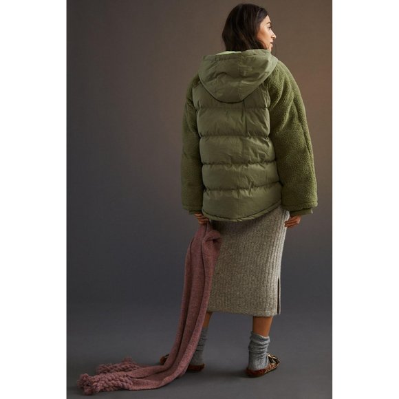 Anthropologie Pilcro Swing Puffer Jacket - Picture 4 of 7